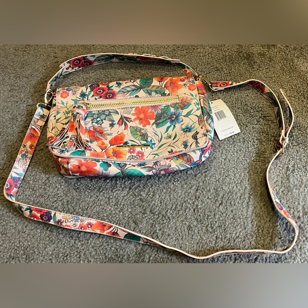 Steve Madden Multicolor Floral Crossbody Bag